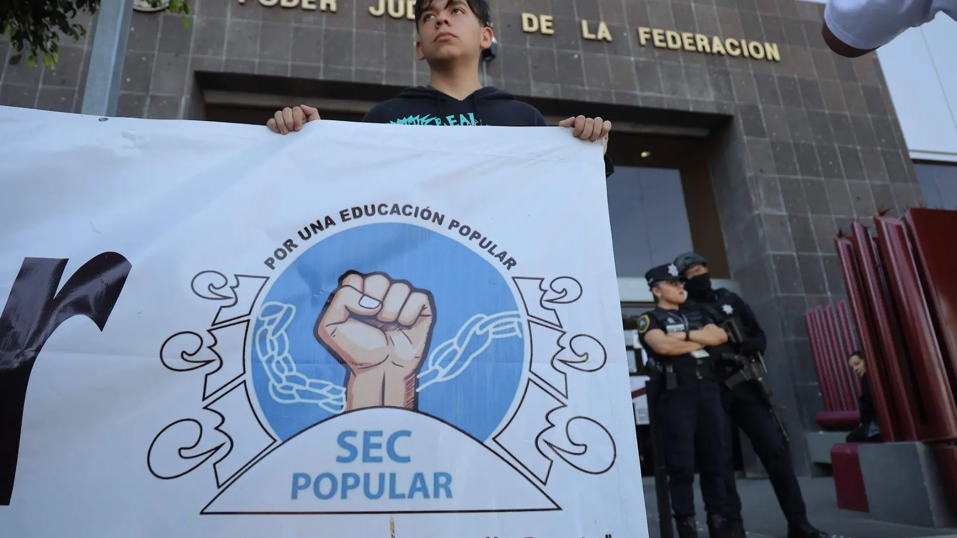 Manifestación secundaria popular 2